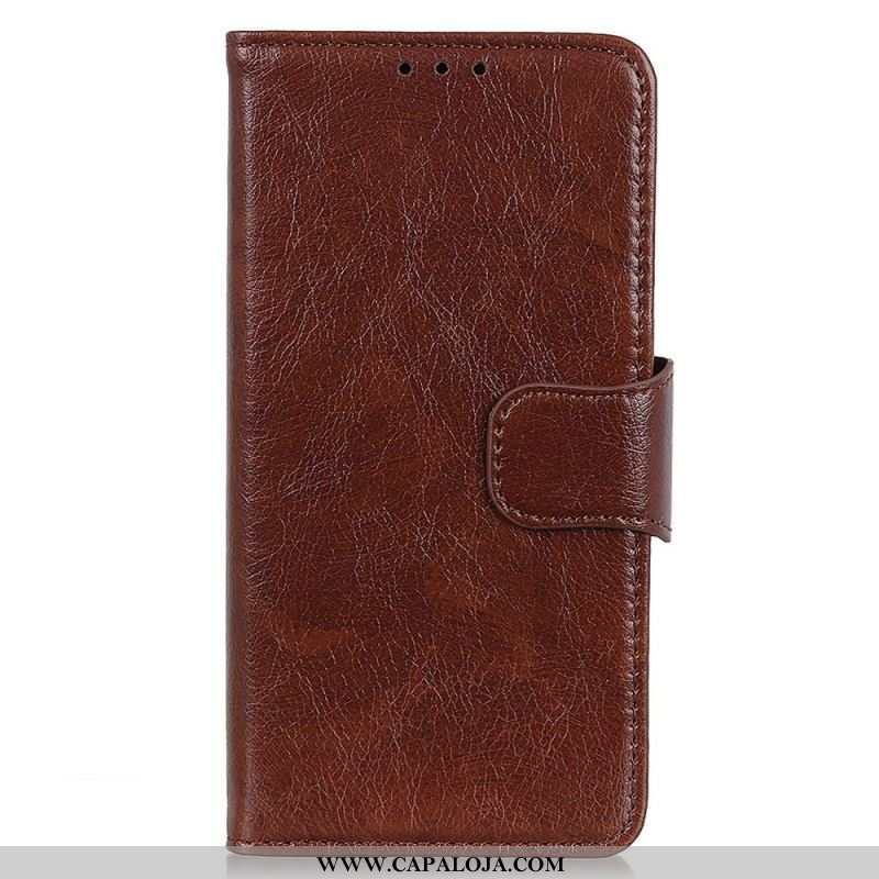 Capa Flip Para OnePlus Nord 2T 5G Couro Napa