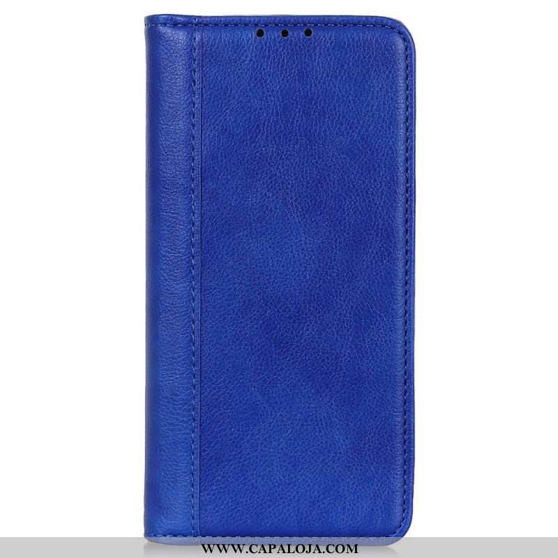 Capa Flip Para OnePlus Nord 2T 5G Couro Rachado