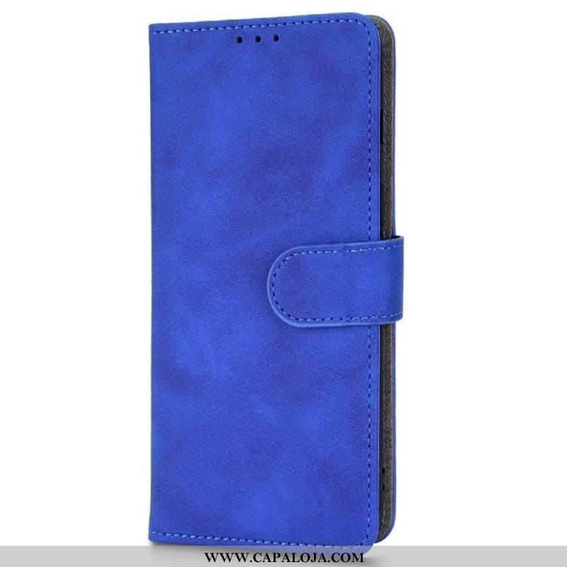 Capa Flip Para OnePlus Nord 2T 5G De Cordão Imitação De Couro Com Alça