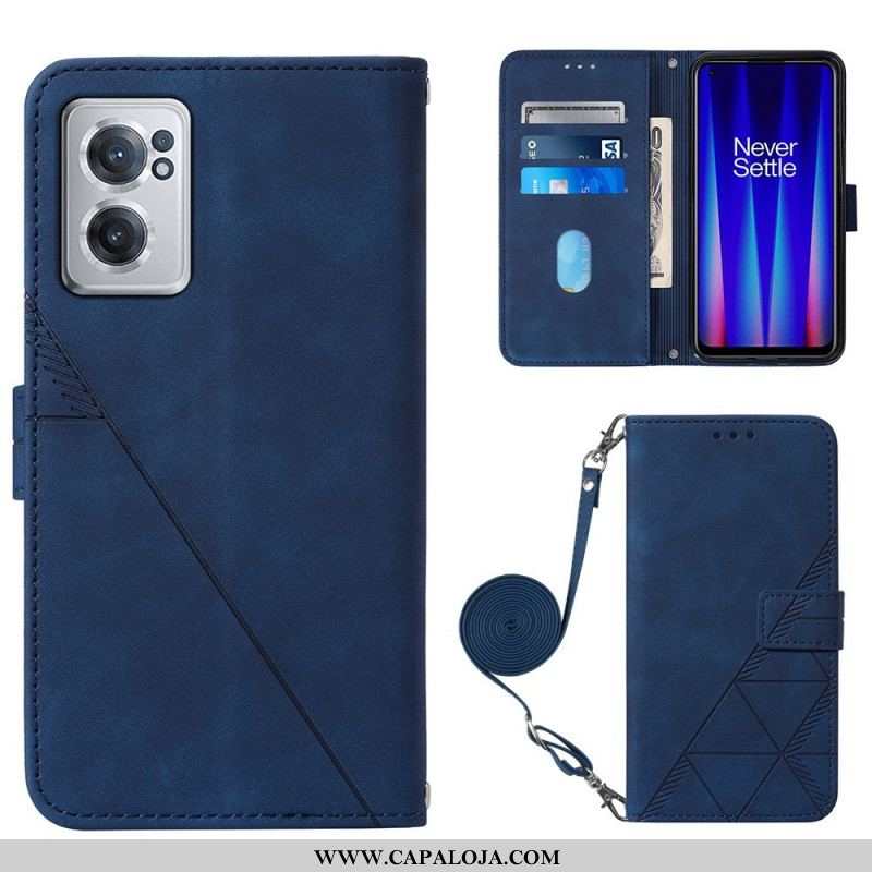 Capa Flip Para OnePlus Nord CE 2 5G Bolsa Yb Imecrinting