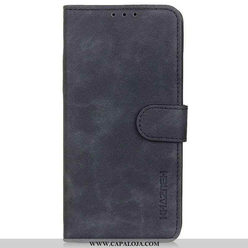 Capa Flip Para OnePlus Nord CE 2 Lite 5G Efeito Couro Vintage Khazneh