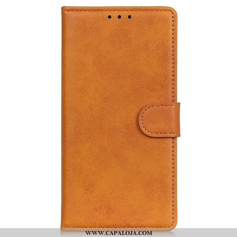 Capa Flip Para OnePlus Nord CE 3 Lite 5G Couro Sintético Fosco