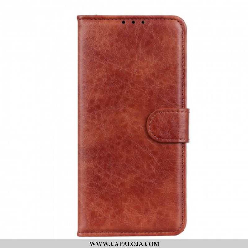 Capa Flip Para OnePlus Nord CE 5G Couro Sintético Texturizado