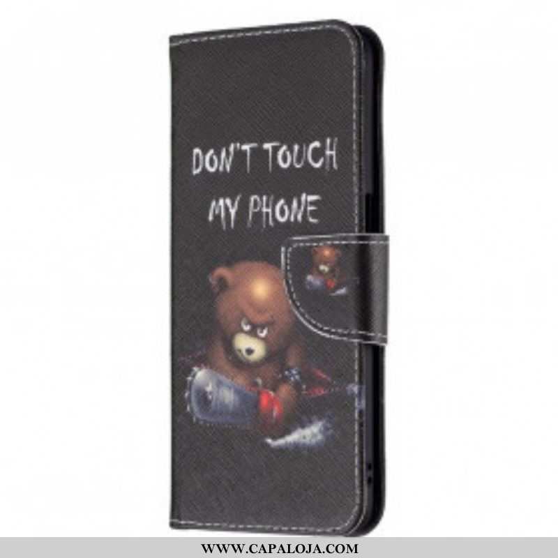 Capa Flip Para Oppo A54 5G / A74 5G Urso Perigoso