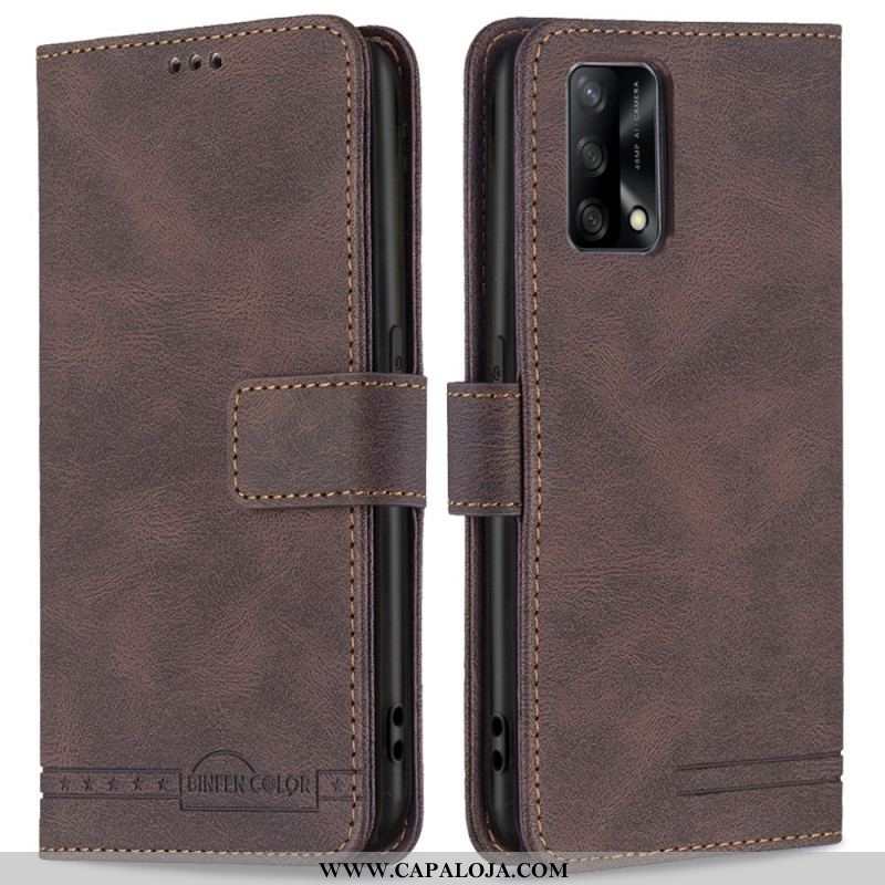 Capa Flip Para Oppo A74 4G Rfid Binfen Cor