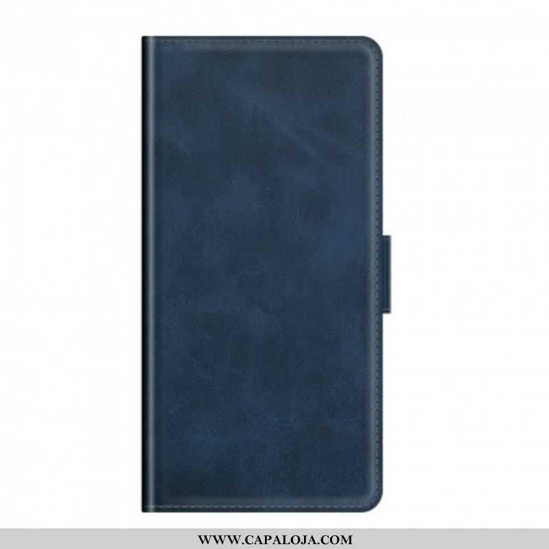 Capa Flip Para Oppo A94 5G De Couro Aba Dupla