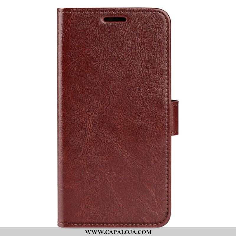 Capa Flip Para Oppo Find X5 Lite Estilo Vintage De Couro