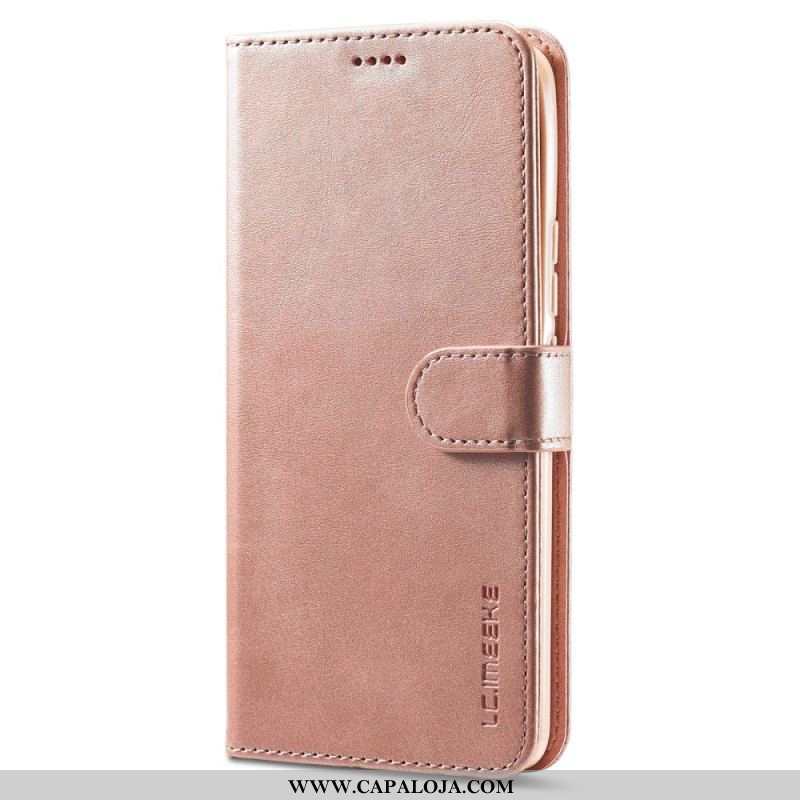 Capa Flip Para Oppo Reno 8 Couro Sintético Lc.imeeke