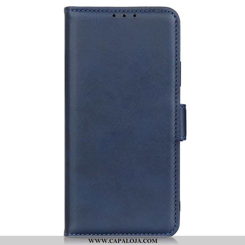 Capa Flip Para Oppo Reno 8 Fecho Duplo