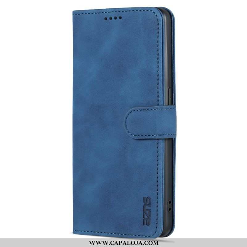 Capa Flip Para Oppo Reno 8 Lite Estilo De Couro Azns