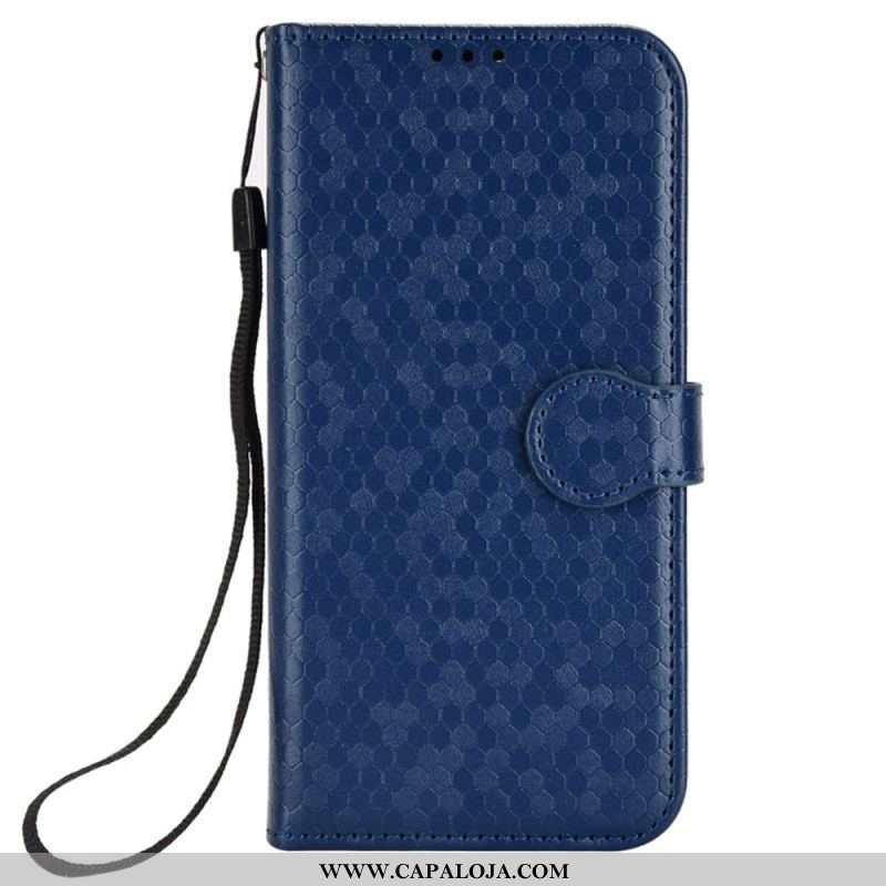 Capa Flip Para Oppo Reno 8 Pro De Cordão Design Strappy 3d