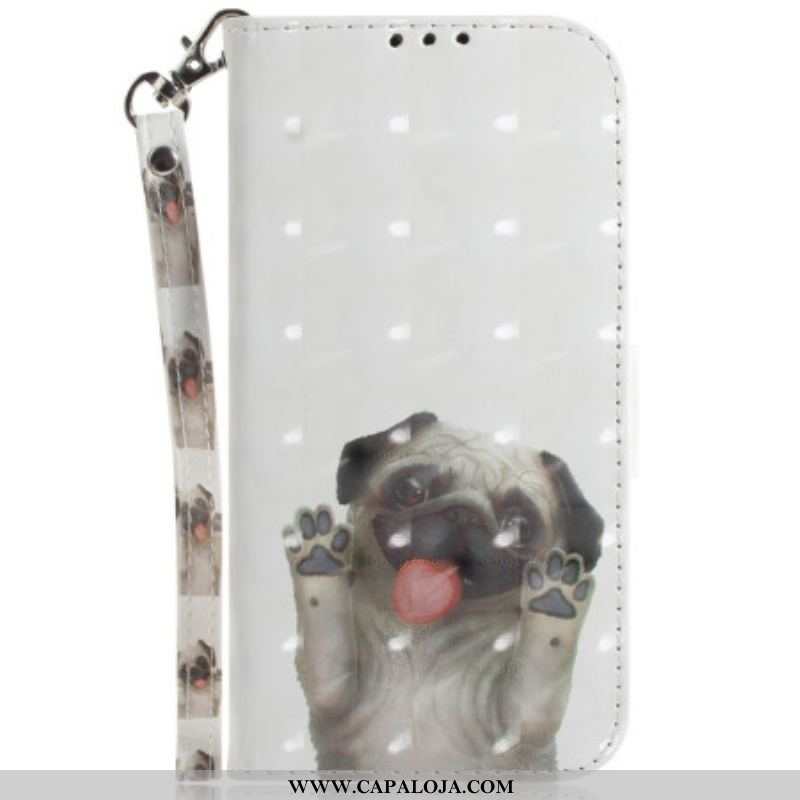 Capa Flip Para Oppo Reno 8 Pro Pug