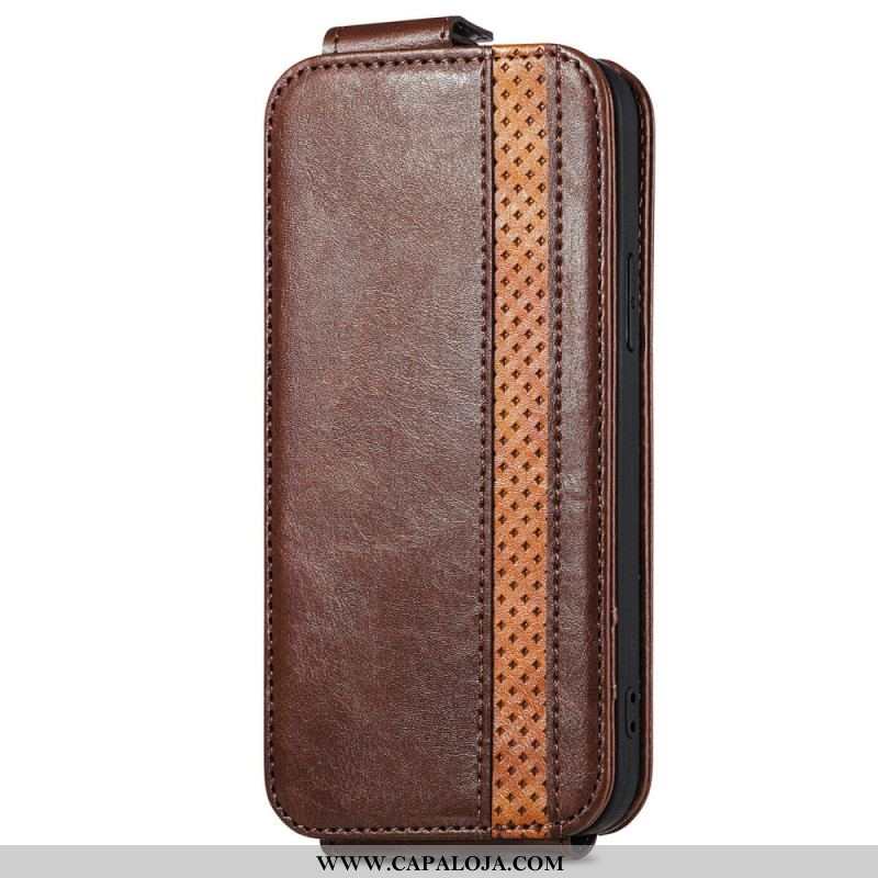 Capa Flip Para Samsung Galaxy A14 / A14 5G Caseneo Vertical