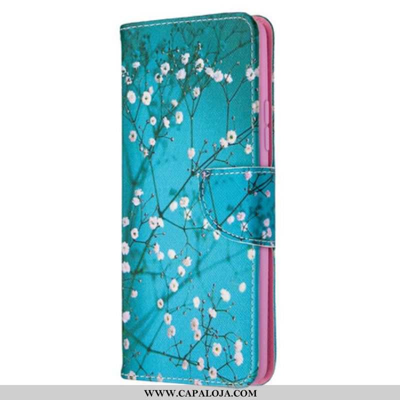 Capa Flip Para Samsung Galaxy A42 5G Árvore Florida