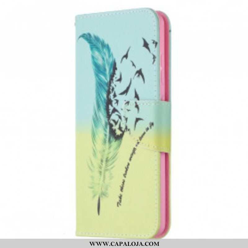 Capa Flip Para Samsung Galaxy A52 4G / A52 5G / A52s 5G Aprender A Voar