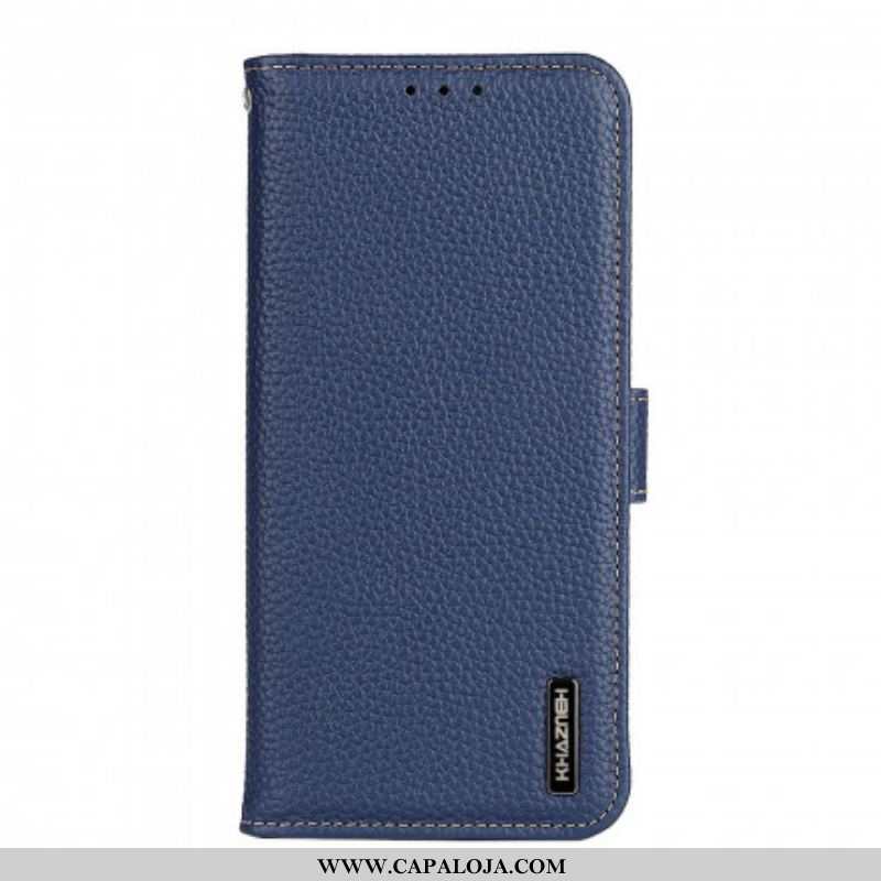 Capa Flip Para Samsung Galaxy A52 4G / A52 5G / A52s 5G Khazneh Lichia Couro