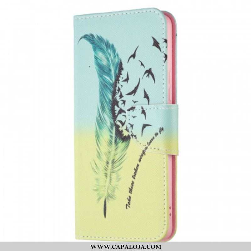 Capa Flip Para Samsung Galaxy A53 5G Aprender A Voar