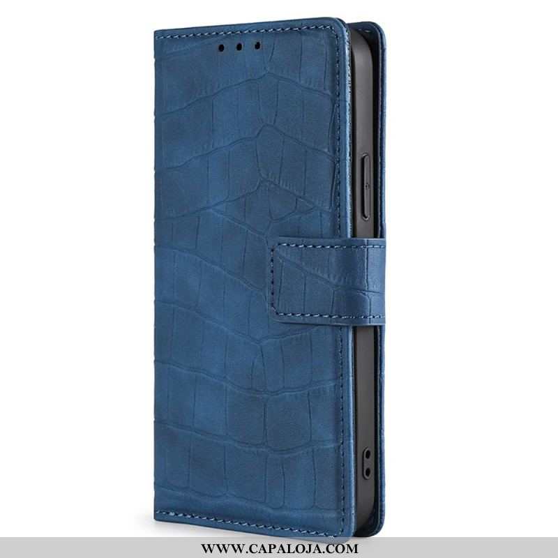 Capa Flip Para Samsung Galaxy A53 5G Crocodilo