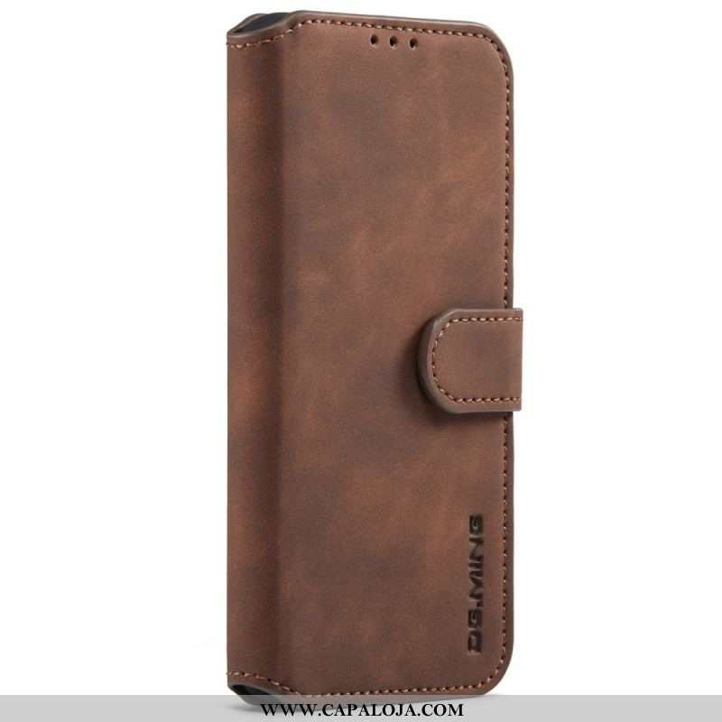 Capa Flip Para Samsung Galaxy A53 5G Dg.ming Retro