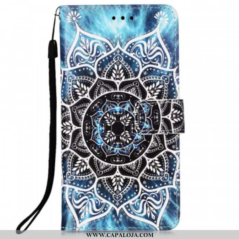 Capa Flip Para Samsung Galaxy A53 5G Mandala No Céu