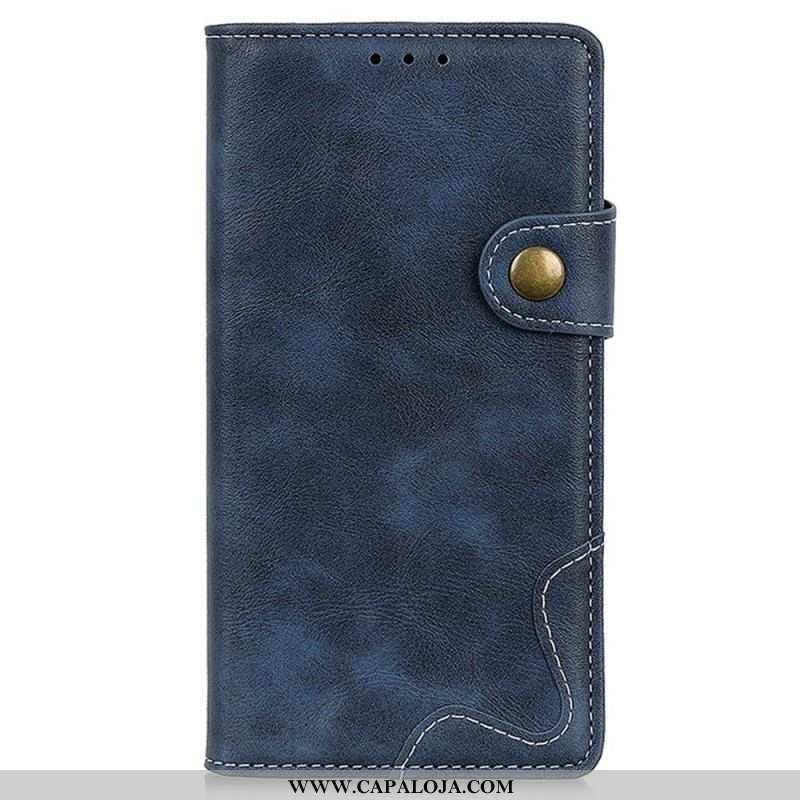 Capa Flip Para Samsung Galaxy M23 5G Botão Artístico