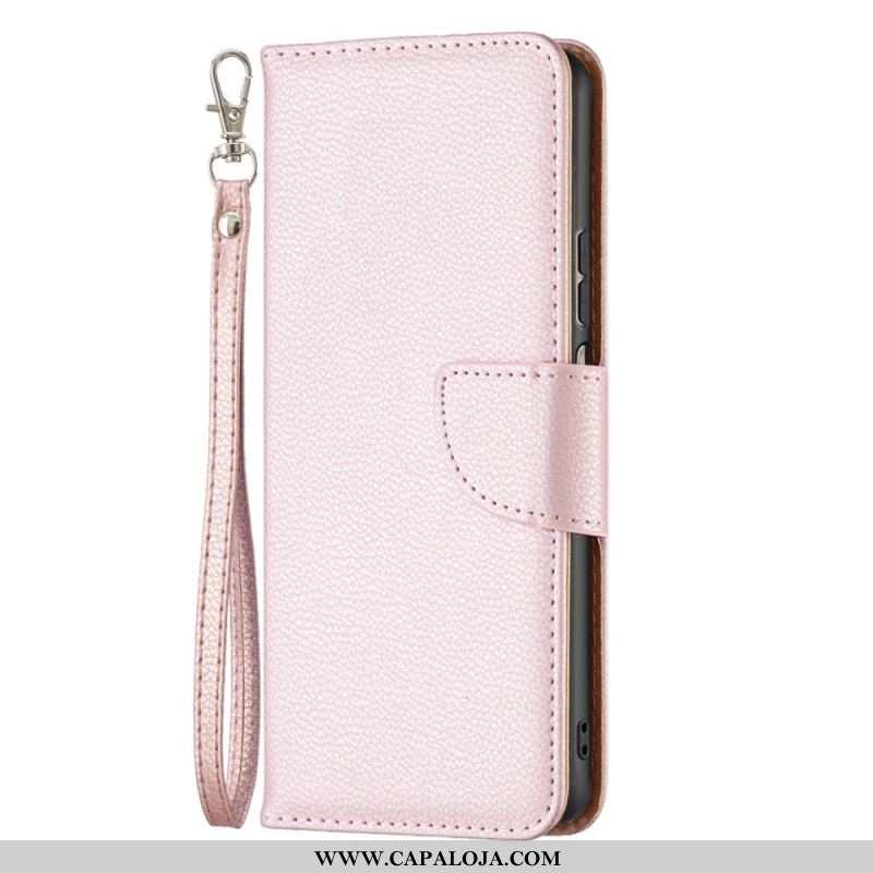 Capa Flip Para Samsung Galaxy M23 5G De Cordão Fecho Alça Oblíqua