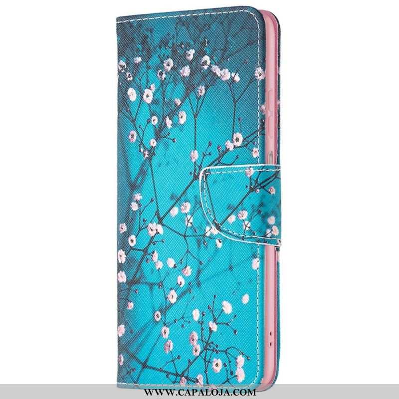 Capa Flip Para Samsung Galaxy M23 5G Decoração Da Árvore