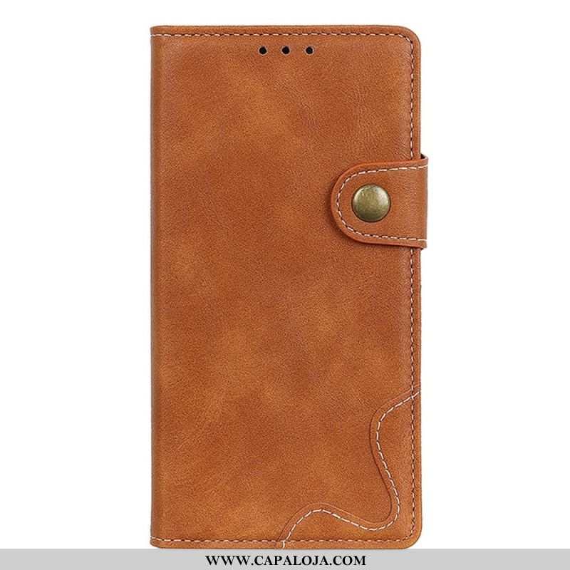 Capa Flip Para Samsung Galaxy M53 5G Botão Artístico