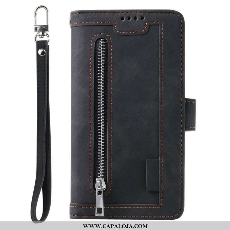 Capa Flip Para Samsung Galaxy S20 Plus / S20 Plus 5G Bolso Com Contornos Reforçados