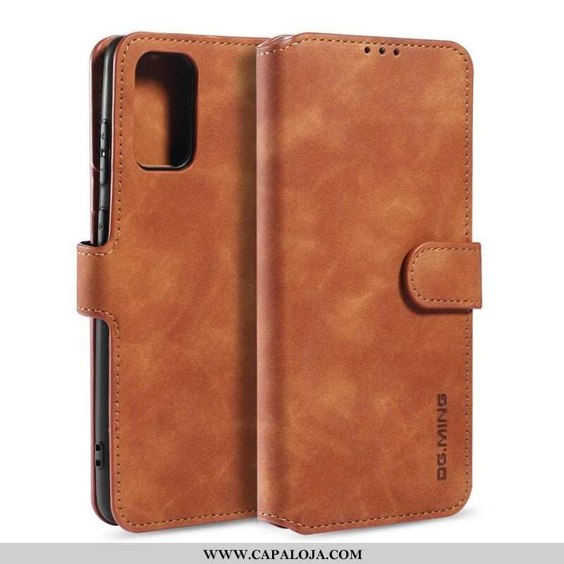 Capa Flip Para Samsung Galaxy S20 Plus / S20 Plus 5G Dg.ming Retro