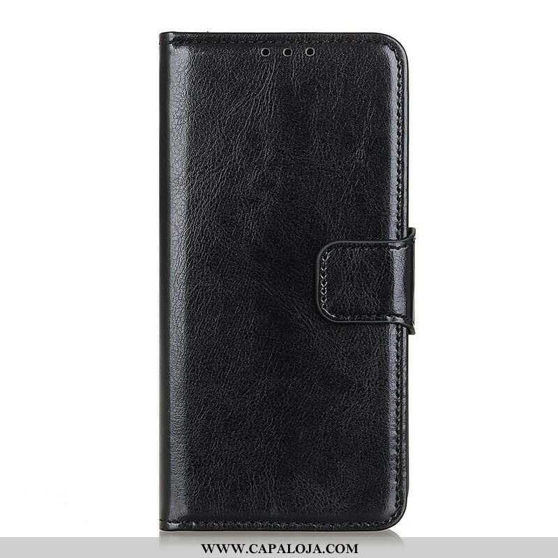 Capa Flip Para Samsung Galaxy S20 Plus / S20 Plus 5G Estilo Tradicional De Couro