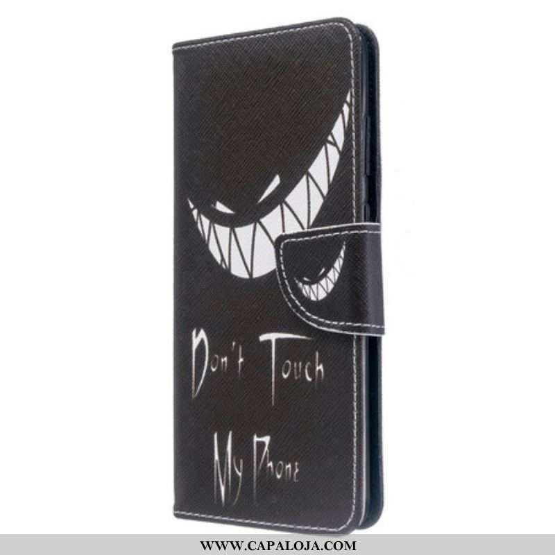 Capa Flip Para Samsung Galaxy S20 Plus / S20 Plus 5G Telefone Do Diabo