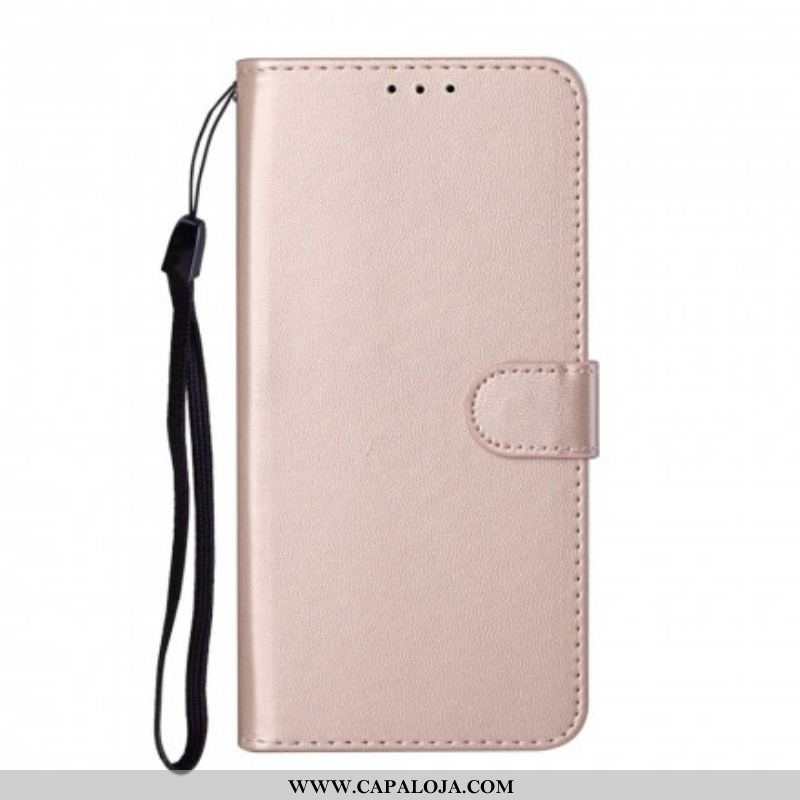 Capa Flip Para Samsung Galaxy S21 5G Design Exclusivo Com Cordão