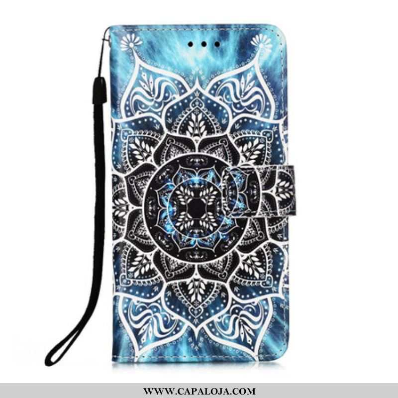 Capa Flip Para Samsung Galaxy S21 5G Mandala No Céu