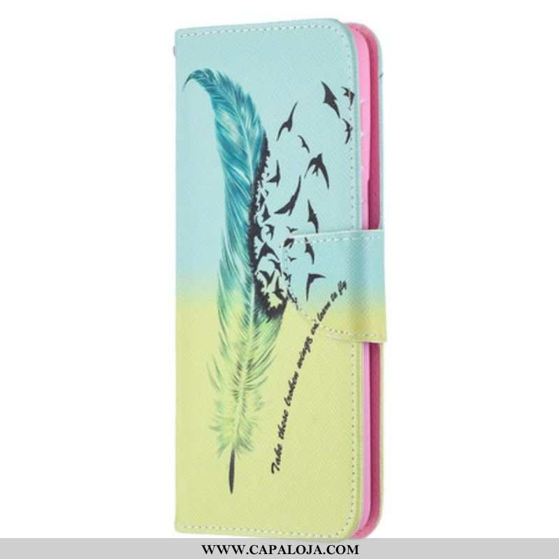 Capa Flip Para Samsung Galaxy S21 Plus 5G Aprender A Voar