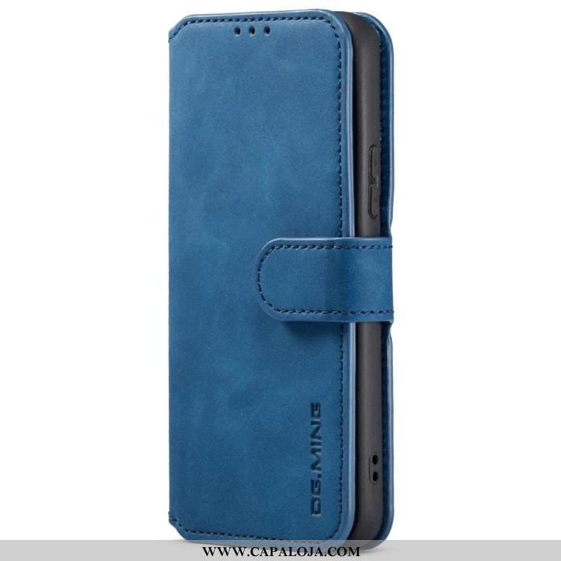 Capa Flip Para Samsung Galaxy S22 5G Dg.ming Retro