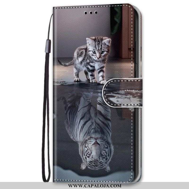 Capa Flip Para Samsung Galaxy S22 Plus 5G Os Gatos Mais Bonitos