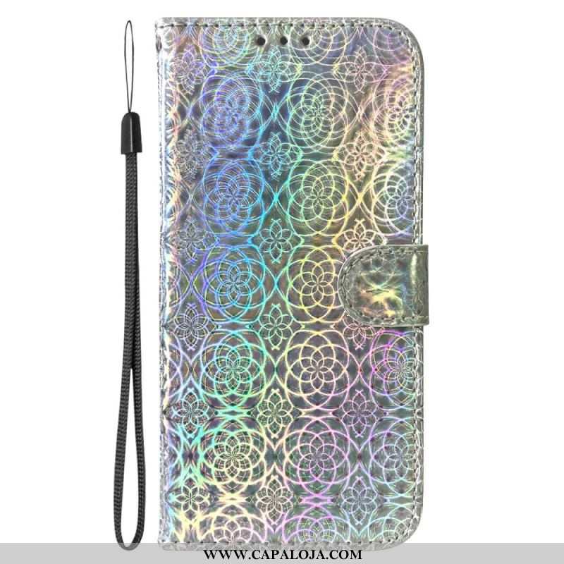 Capa Flip Para Samsung Galaxy S23 5G Estilo Discoteca