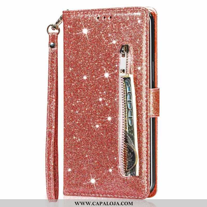 Capa Flip Para Samsung Galaxy Z Fold 4 Cordão De Estrelas