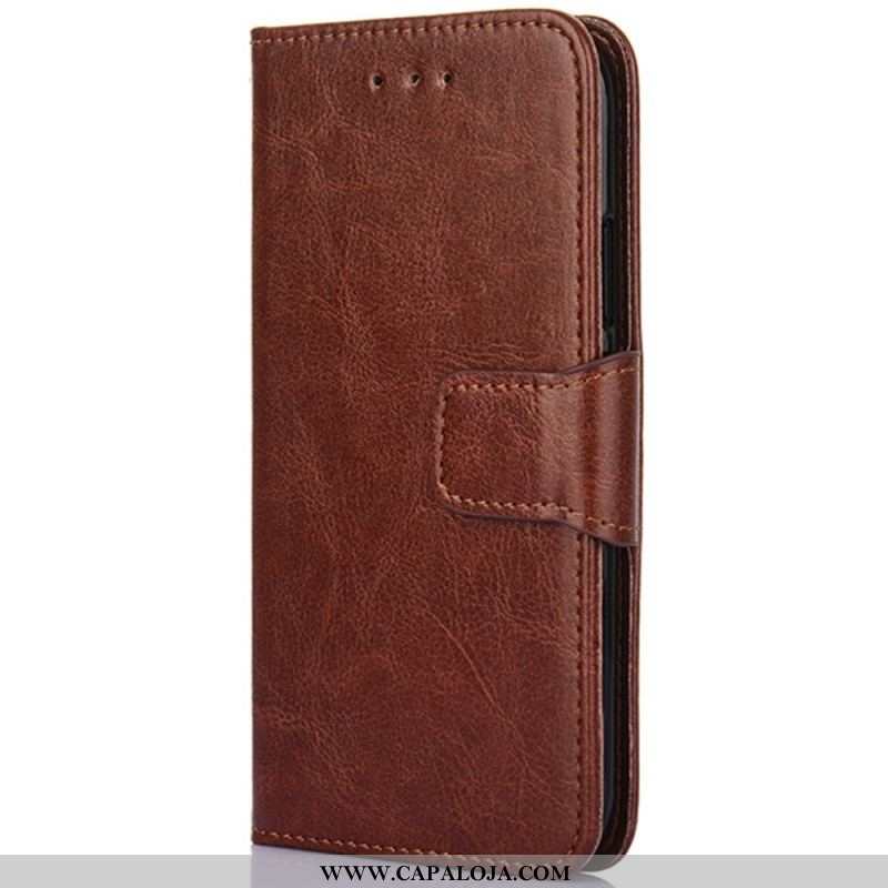 Capa Flip Para Sony Xperia 1 IV Estilo Vintage