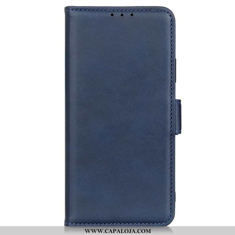 Capa Flip Para Sony Xperia 5 IV Fecho Duplo