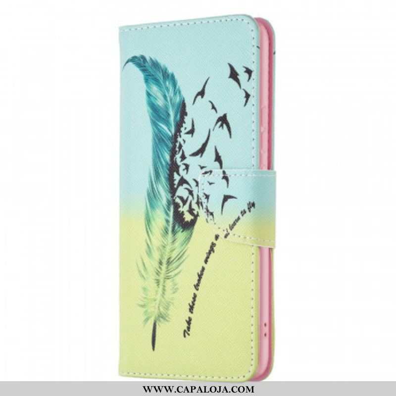 Capa Flip Para Xiaomi 12 / 12X Aprender A Voar