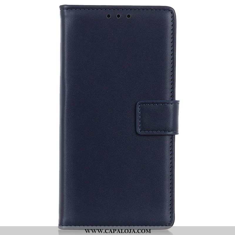 Capa Flip Para Xiaomi 13 Couro Sintético Liso