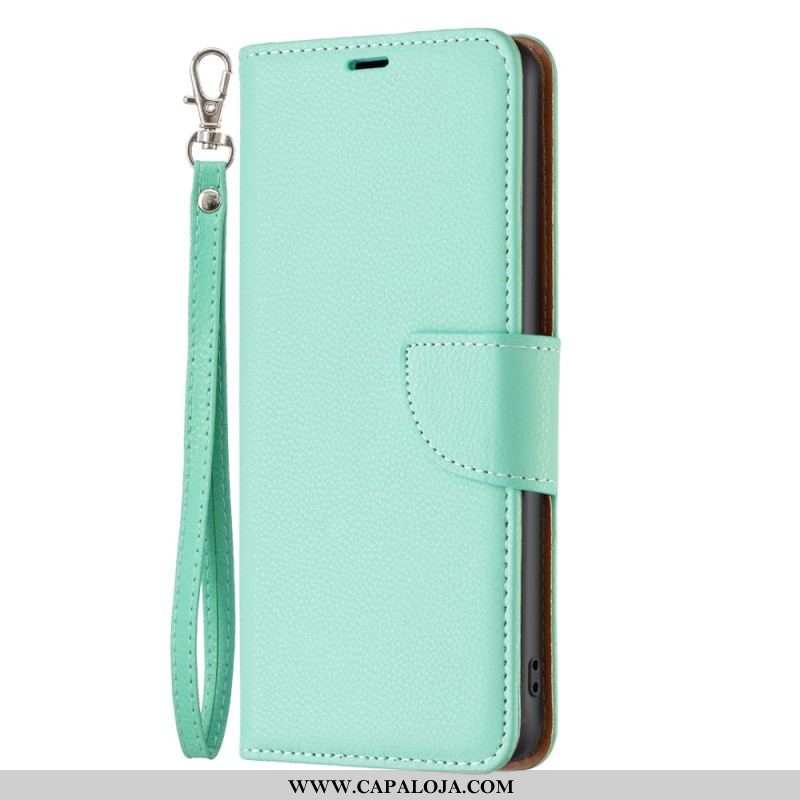 Capa Flip Para Xiaomi 13 Lite Fecho Oblíquo De Lichia