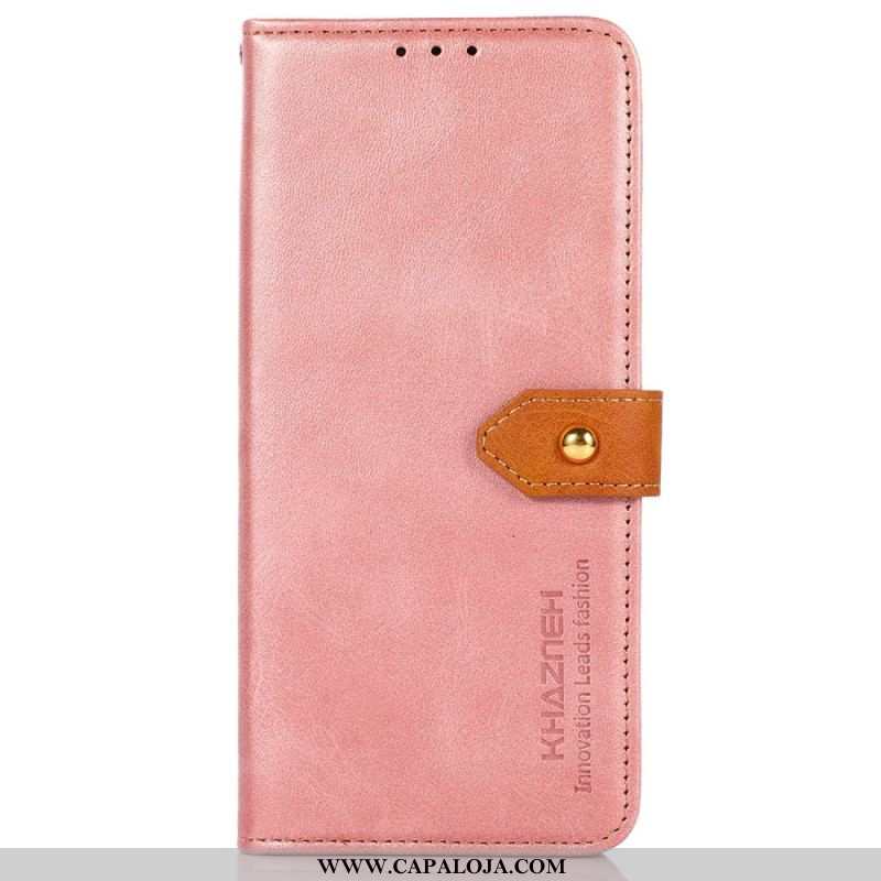 Capa Flip Para Xiaomi 13 Pro Com Alça Khazneh