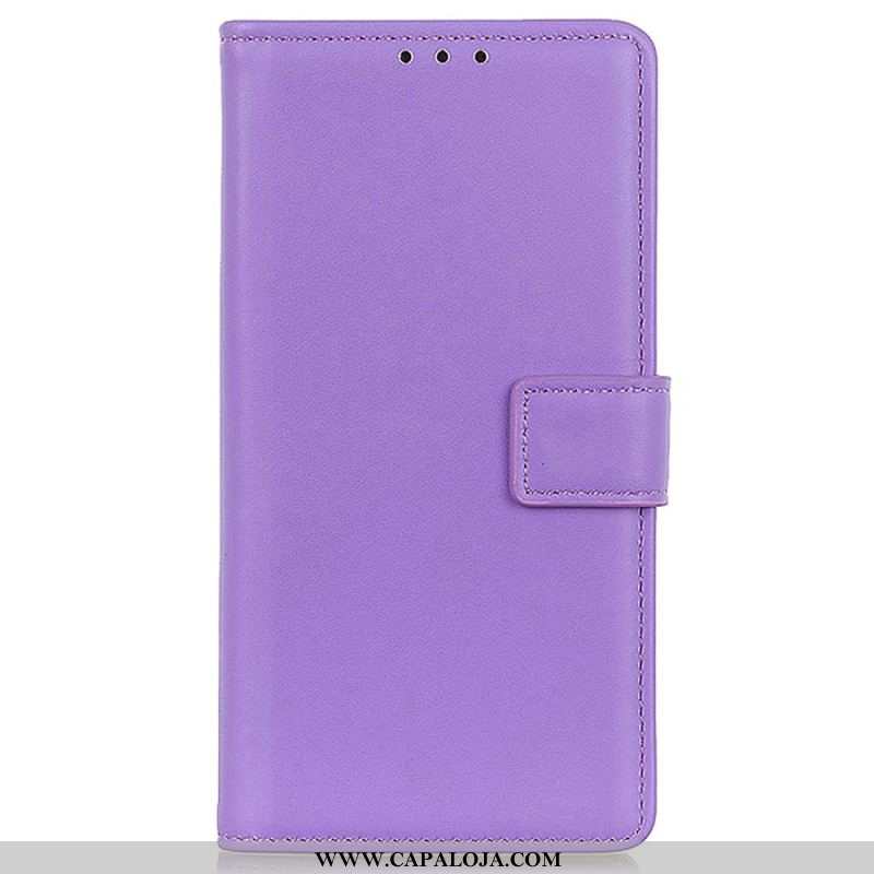 Capa Flip Para Xiaomi 13 Pro Couro Sintético Liso