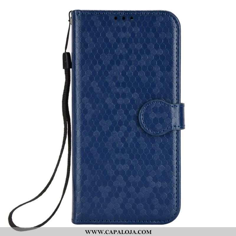 Capa Flip Para Xiaomi 13 Pro De Cordão Design Strappy 3d