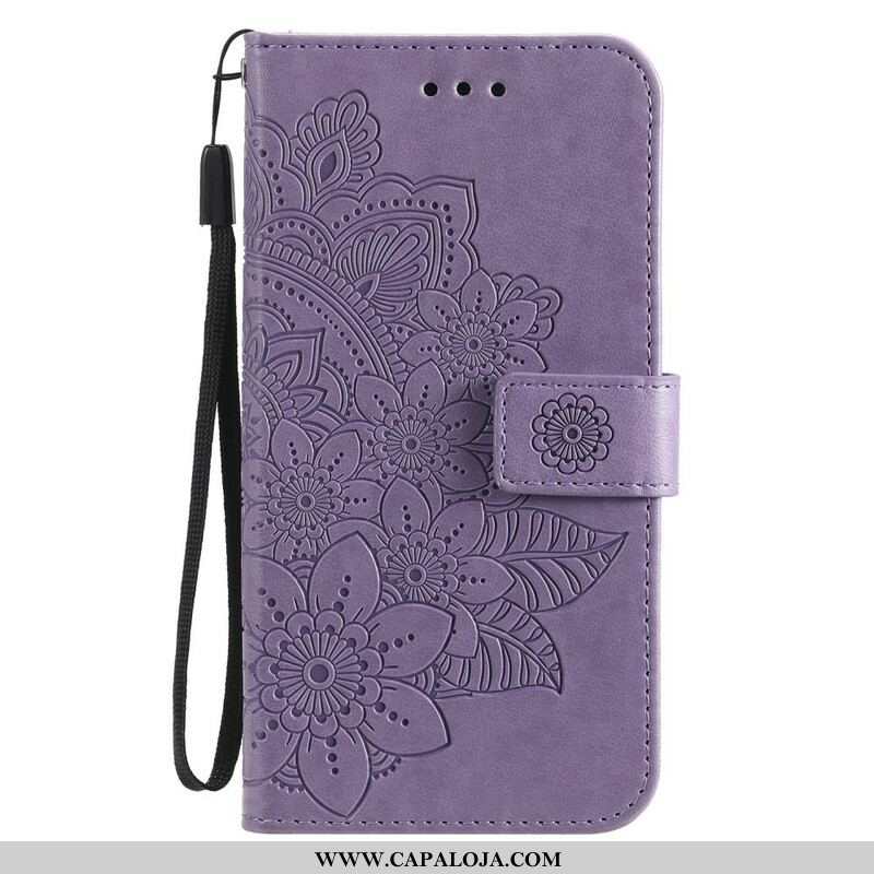 Capa Flip Para Xiaomi Redmi Note 10 5G Mandala