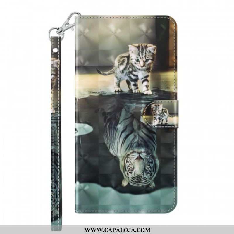 Capa Flip Para Xiaomi Redmi Note 11 Pro / 11 Pro 5G Ernesto O Tigre