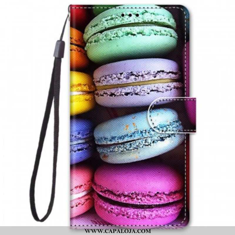 Capa Flip Para Xiaomi Redmi Note 11 Pro Plus 5G Macarons